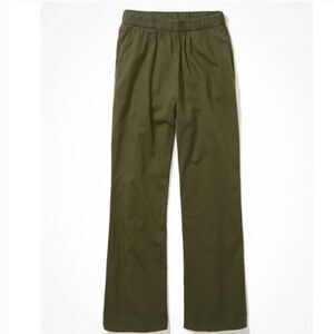 American Eagle Olive Green Wide Leg Gorpcore Pants Size Medium